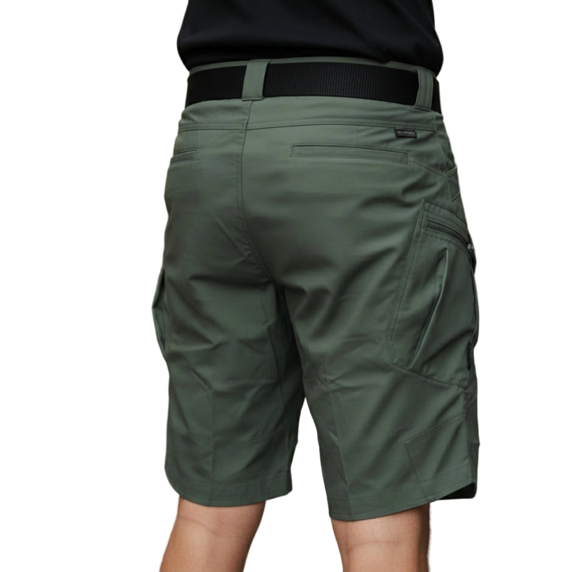 Mens Cargo Shorts Multi Pocket Belted-Gilviro