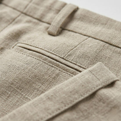 Men’s Chino Shorts Pleated Front Regular Fit-Gilviro