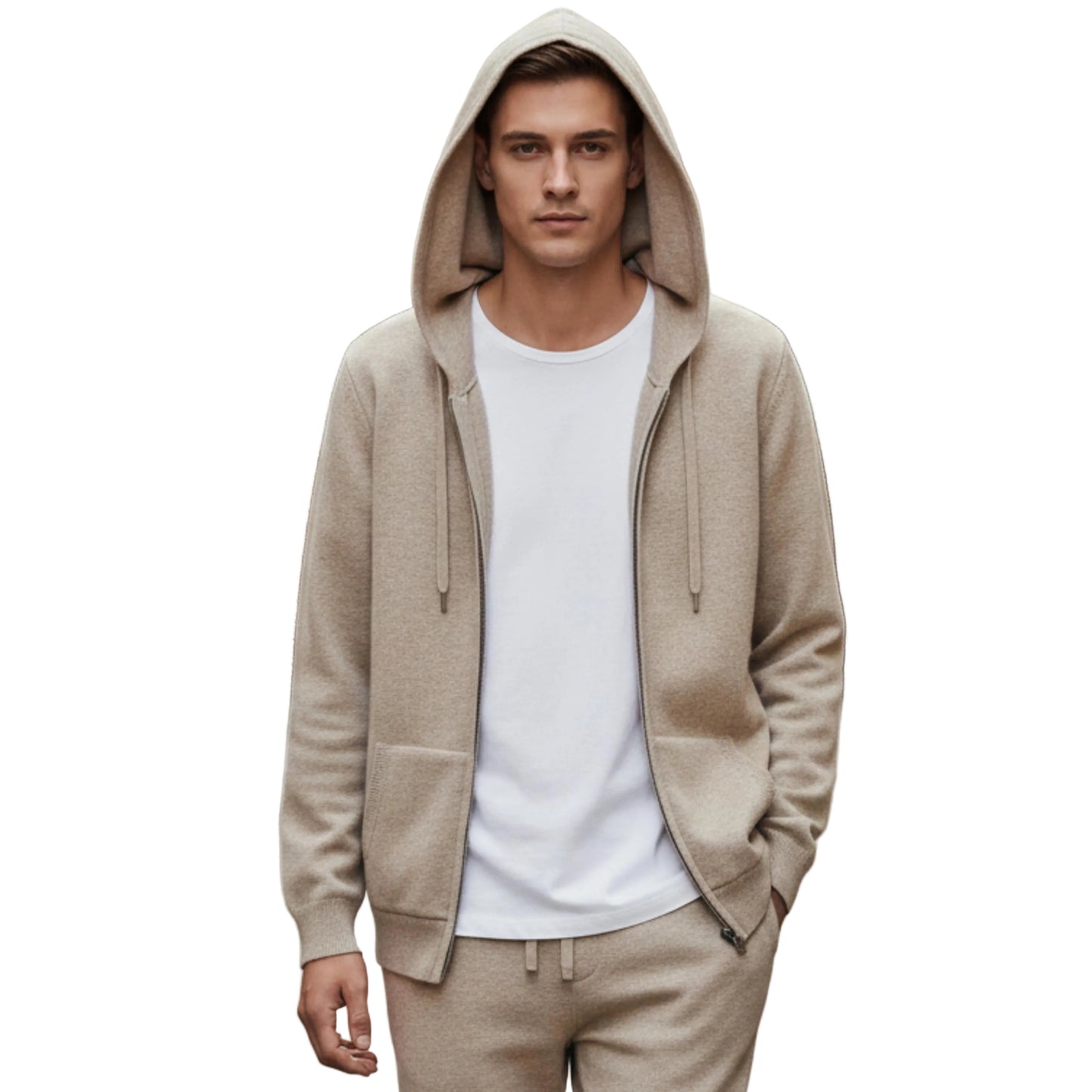 Men’s Zip Hoodie Jacket Long Sleeve-Gilviro