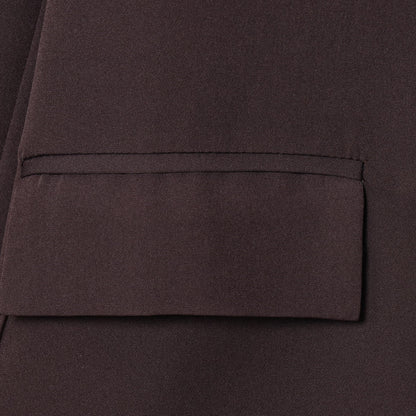 Women’s Oversized Double-Breasted Blazer Jacket-Gilviro