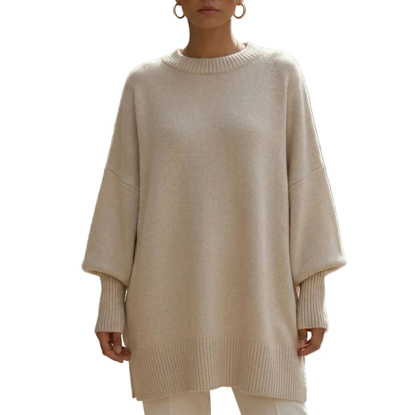 Women’s Oversized Knit Sweater-Gilviro