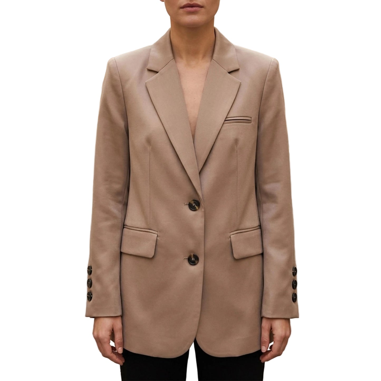 Women’s Tailored Blazer Single Breasted-Gilviro